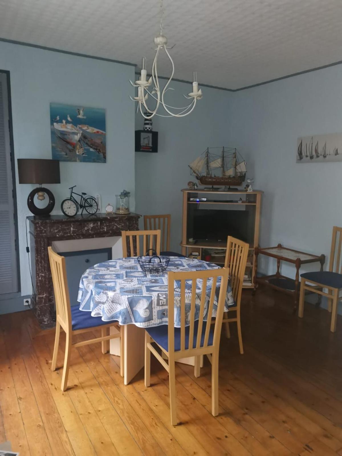 Appartement Avec Balcon Au 1Er Etage Vue Laterale Mer A 50 Metres De La Plage A Mers Les Bains. Exteriér fotografie